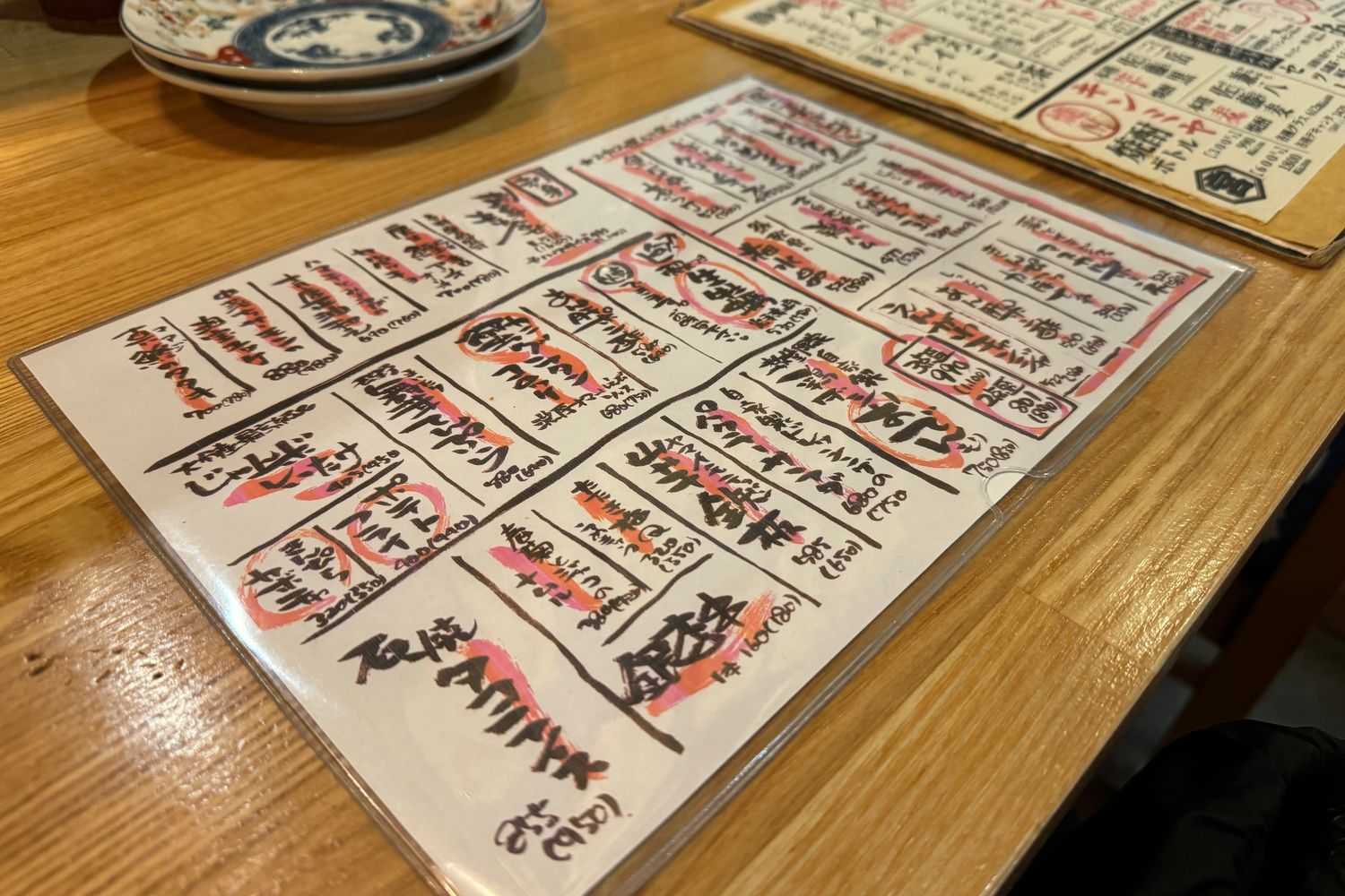 Menu · Tokyo, Japan